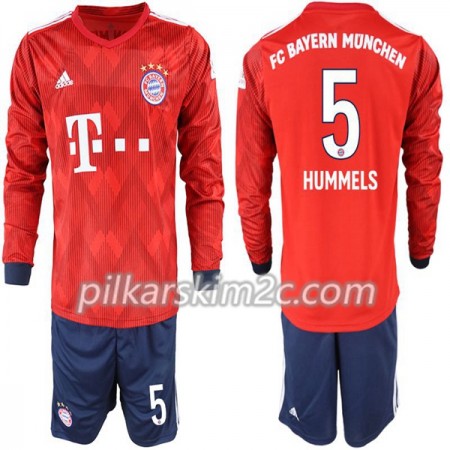 Koszulka Bayern Monachium Hummels 5 Dziecięca Główna 2018-2019 - Koszulki Piłkarskie(L/S)